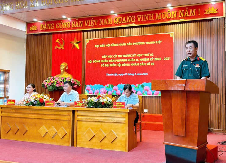 Nhiều ý kiến dân sinh được nêu tại hội nghị tiếp xúc cử tri Tổ đại biểu HĐND phường số 5 - Ảnh 2.