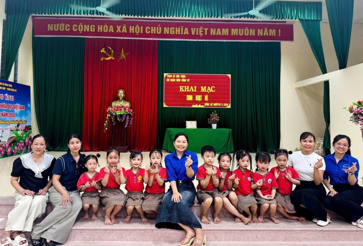 THÔN ĐỐNG VŨ KHAI MẠC SINH HOẠT HÈ NĂM 2026 TẠO SÂN CHƠI LÀNH MẠNH CHO THANH THIẾU NHI TRONG DỊP HÈ- Ảnh 4.