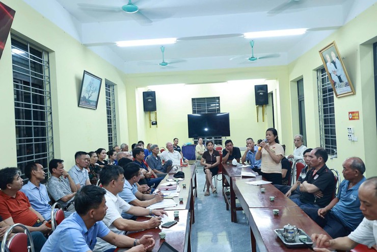 58 hộ dân tham dự hội nghị tuyên truyền công tác bồi thường, hỗ trợ thực hiện Dự án Quốc lộ 21B- Ảnh 2.