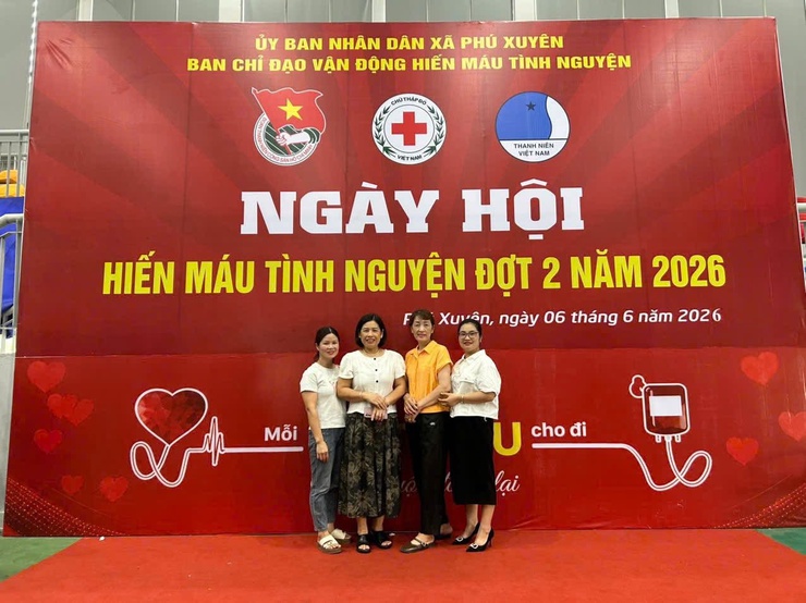 PHÚ XUYÊN TỔ CHỨC THÀNH CÔNG NGÀY HỘI HIẾN MÁU TÌNH NGUYỆN ĐỢT 2 NĂM 2026
- Ảnh 11.