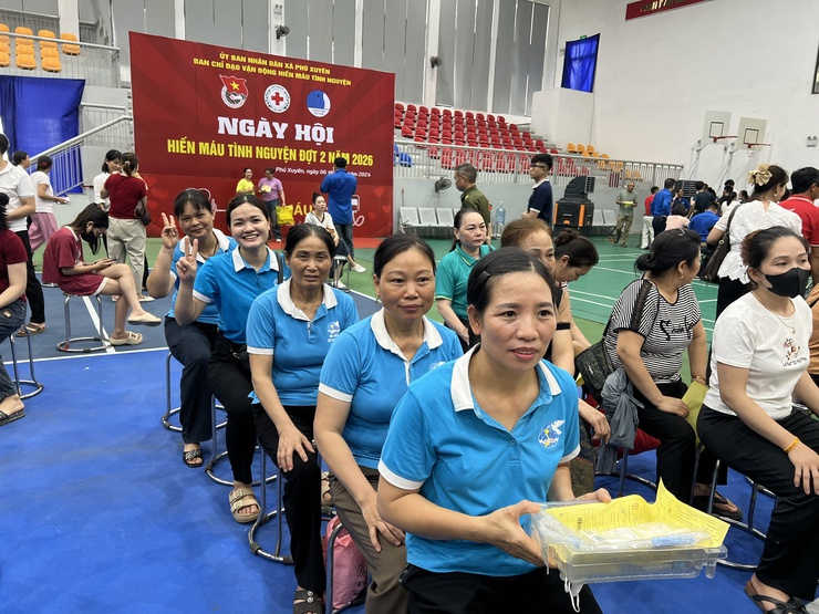 PHÚ XUYÊN TỔ CHỨC THÀNH CÔNG NGÀY HỘI HIẾN MÁU TÌNH NGUYỆN ĐỢT 2 NĂM 2026
- Ảnh 9.