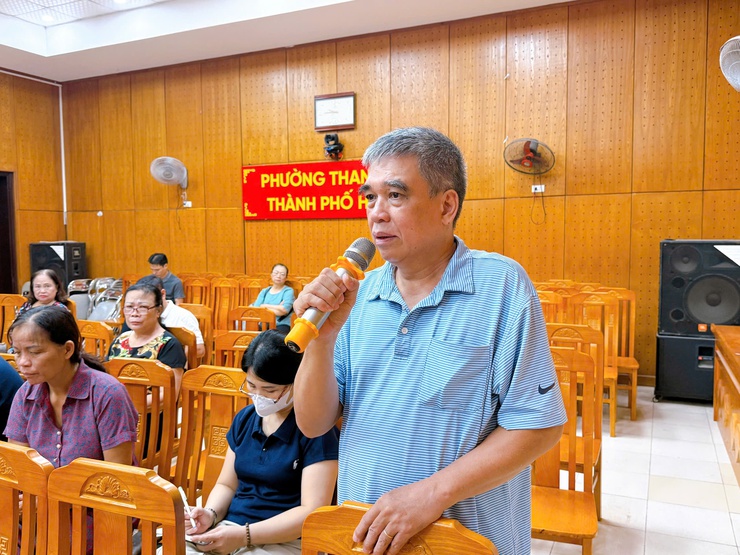 Nhiều ý kiến dân sinh được nêu tại hội nghị tiếp xúc cử tri Tổ đại biểu HĐND phường số 5 - Ảnh 6.