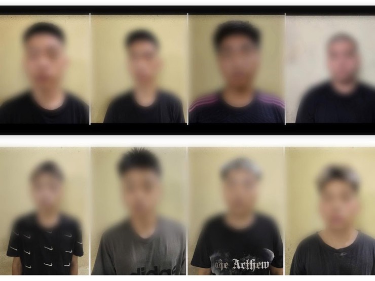 Tạm giam 8 đối tượng hành vi gây rối trật tự công cộng trên địa bàn phường Tây Hồ- Ảnh 1.