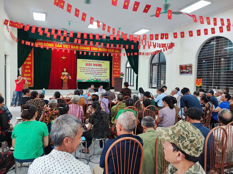 Thượng Phúc lấy ý kiến nhân dân thôn Hòe Thị về dự thảo phương án bồi thường, hỗ trợ triển khai Dự án Khu đô thị thể thao Olympic

- Ảnh 1.