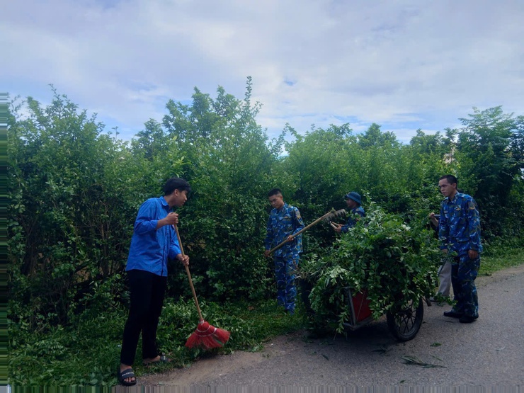 THANH NIÊN TIỂU ĐOÀN 64 PHỐI HỢP THỰC HIỆN CHƯƠNG TRÌNH THANH NIÊN TÌNH NGUYỆN HÈ NĂM 2026- Ảnh 3.