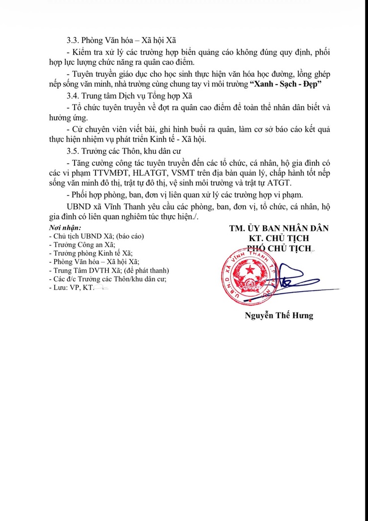 UỶ BAN NHÂN DÂN XÃ VĨNH THANH- Ảnh 2.
