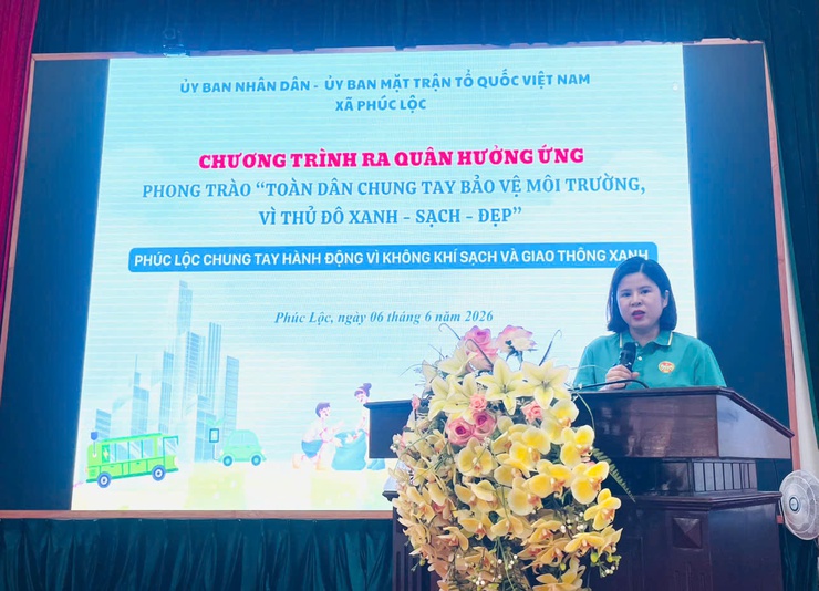 Phúc Lộc ra quân vệ sinh môi trường hưởng ứng phong trào thi đua "Toàn dân chung tay bảo vệ môi trường, vì Thủ đô xanh - sạch - đẹp"- Ảnh 3.