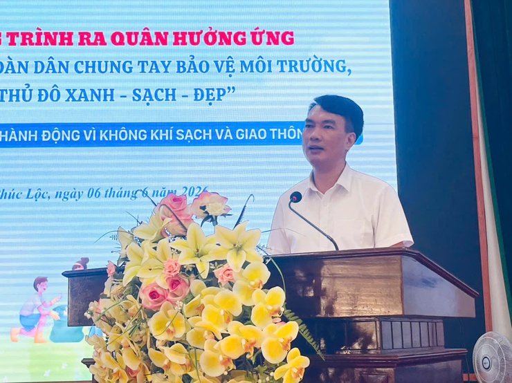 Phúc Lộc ra quân vệ sinh môi trường hưởng ứng phong trào thi đua "Toàn dân chung tay bảo vệ môi trường, vì Thủ đô xanh - sạch - đẹp"- Ảnh 4.