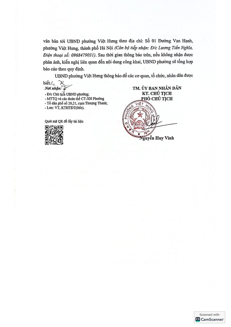 THÔNG BÁO: Công khai lấy ý kiến Đồ án Điều chỉnh cục bộ Quy hoạch chi tiết (tỷ lệ 1/500) Khu đô thị Thượng Thanh tại ô đất ký hiệu NO-1 - Ảnh 2.