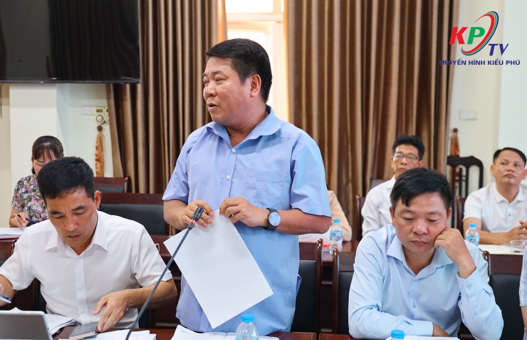 Đảng ủy xã Kiều Phú tổ chức Hội nghị lần thứ XII Ban Chấp hành Đảng bộ xã khóa I, nhiệm kỳ 2025-2030- Ảnh 11.