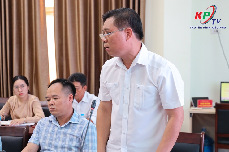 Đảng ủy xã Kiều Phú tổ chức Hội nghị lần thứ XII Ban Chấp hành Đảng bộ xã khóa I, nhiệm kỳ 2025-2030- Ảnh 14.