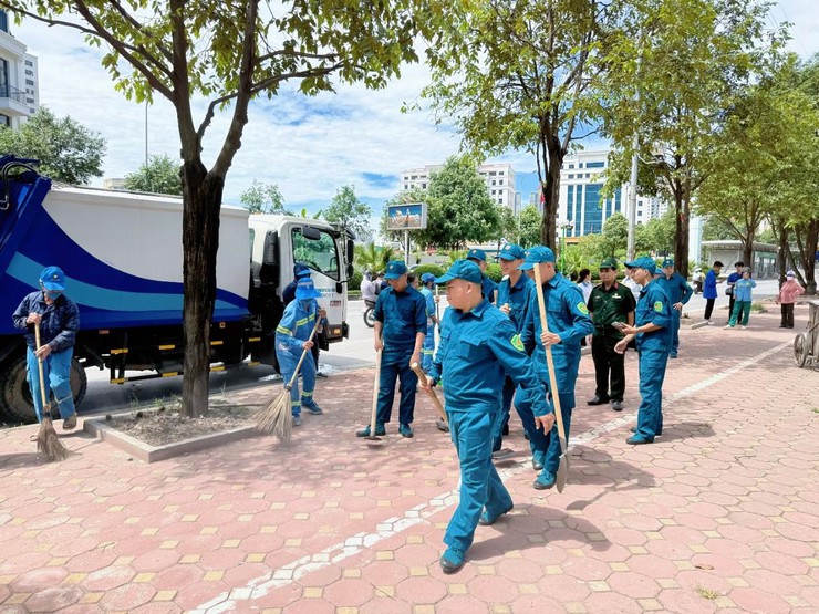 🌿 PHƯỜNG ĐẠI MỖ PHÁT ĐỘNG PHONG TRÀO “TOÀN DÂN CHUNG TAY BẢO VỆ MÔI TRƯỜNG, VÌ THỦ ĐÔ XANH - SẠCH - ĐẸP”- Ảnh 8.