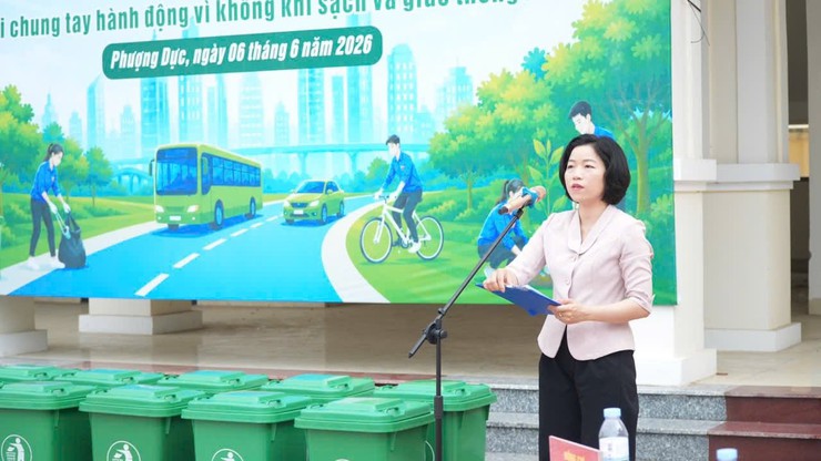 PHƯỢNG DỰC RA QUÂN HƯỞNG ỨNG PHONG TRÀO “TOÀN DÂN CHUNG TAY BẢO VỆ MÔI TRƯỜNG, VÌ THỦ ĐÔ XANH – SẠCH – ĐẸP”- Ảnh 1.