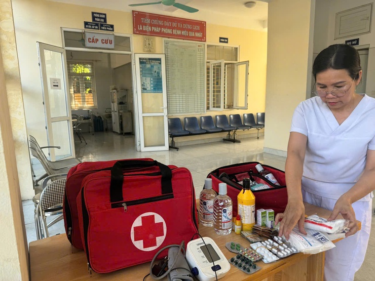 TRẠM Y TẾ XÃ DƯƠNG HOÀ CHỦ ĐỘNG ĐẢM BẢO CÔNG TÁC Y TẾ  PHỤC VỤ KỲ THI VÀO LỚP 10 NĂM HỌC 2026 -2027 TRÊN ĐỊA BÀN- Ảnh 6.