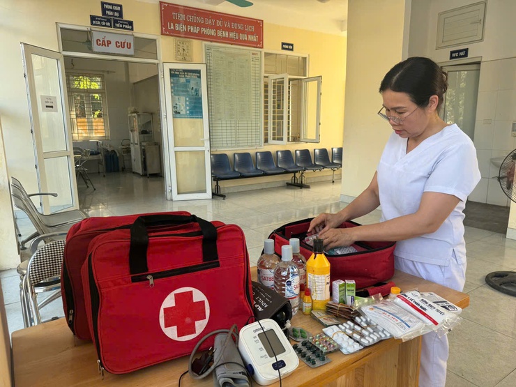 TRẠM Y TẾ XÃ DƯƠNG HOÀ CHỦ ĐỘNG ĐẢM BẢO CÔNG TÁC Y TẾ  PHỤC VỤ KỲ THI VÀO LỚP 10 NĂM HỌC 2026 -2027 TRÊN ĐỊA BÀN- Ảnh 1.