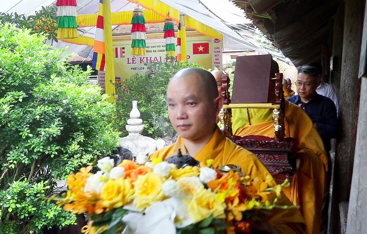 Trang nghiêm Khai pháp An cư kiết hạ tại Hạ trường Chùa Thầy năm 2026 (PL.2570)- Ảnh 15.