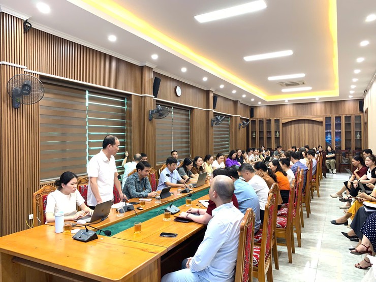 XÃ ĐẠI THANH: TỔ CHỨC ĐÀO TẠO, HƯỚNG DẪN SỬ DỤNG HỆ THỐNG HANOIWORK- Ảnh 2.
