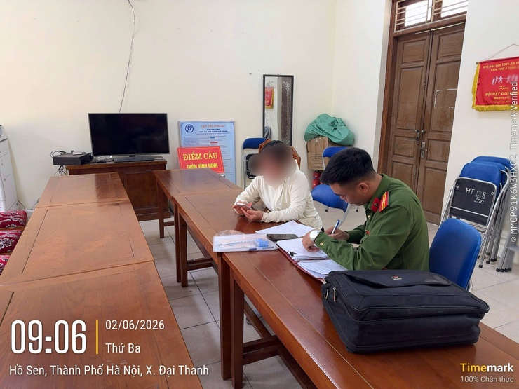 Công an xã Đại Thanh xử phạt hành chính 1,5 triệu đồng đối với hành vi đổ trộm rác thải- Ảnh 2.