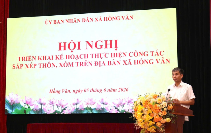 Xã Hồng Vân dự kiến giảm hơn 50% số thôn- Ảnh 4.