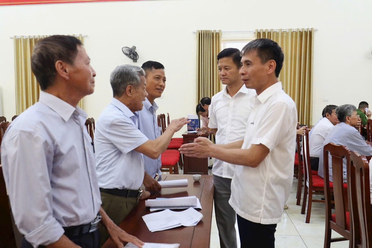 Xã Hồng Vân dự kiến giảm hơn 50% số thôn- Ảnh 1.