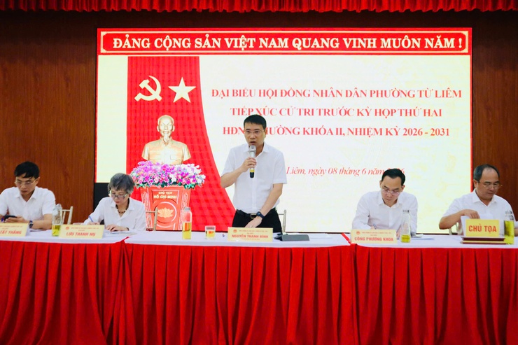 Chủ tịch UBND phường Nguyễn Thanh Bình tiếp xúc cử tri trước kỳ họp thứ hai HĐND phường khóa II, nhiệm kỳ 2026 -2031- Ảnh 6.