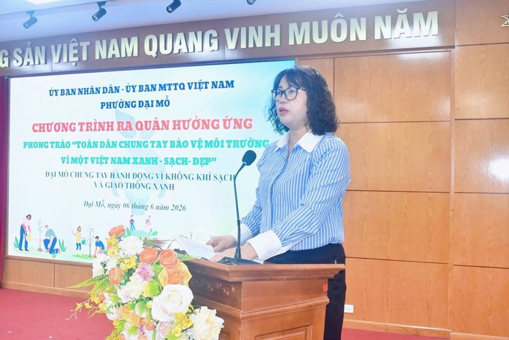 🌿 PHƯỜNG ĐẠI MỖ PHÁT ĐỘNG PHONG TRÀO “TOÀN DÂN CHUNG TAY BẢO VỆ MÔI TRƯỜNG, VÌ THỦ ĐÔ XANH - SẠCH - ĐẸP”- Ảnh 4.