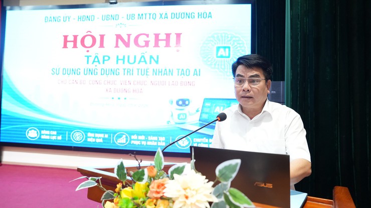 Dương Hòa tăng tốc chuyển đổi số, nâng cao hiệu suất công việc nhờ ứng dụng công nghệ AI- Ảnh 2.