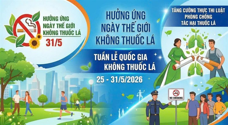Bài tuyên truyền hưởng ứng ngày Thế giới không thuốc lá 31/5/2026- Ảnh 1.