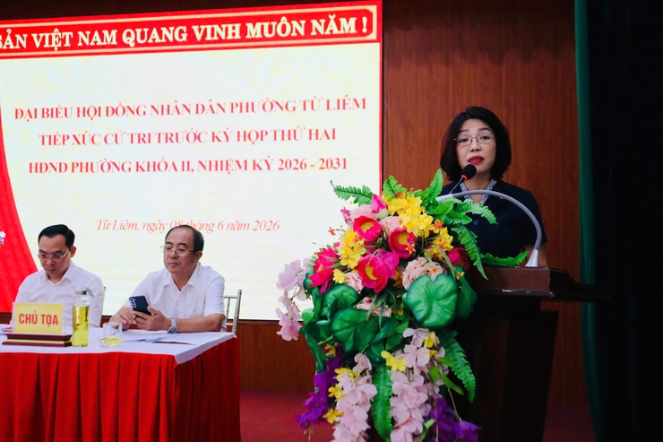 Chủ tịch UBND phường Nguyễn Thanh Bình tiếp xúc cử tri trước kỳ họp thứ hai HĐND phường khóa II, nhiệm kỳ 2026 -2031- Ảnh 4.