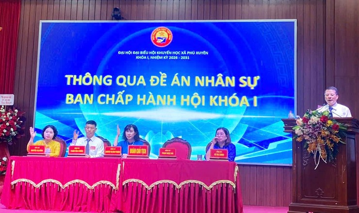 ĐẠI HỘI HỘI KHUYẾN HỌC XÃ PHÚ XUYÊN KHÓA I NHIỆM KỲ 2026 – 2031- Ảnh 8.