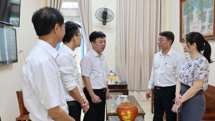 THẠCH THẤT KIỂM TRA CÔNG TÁC CHUẨN BỊ KỲ THI TỐT NGHIỆP THPT NĂM 2026- Ảnh 3.