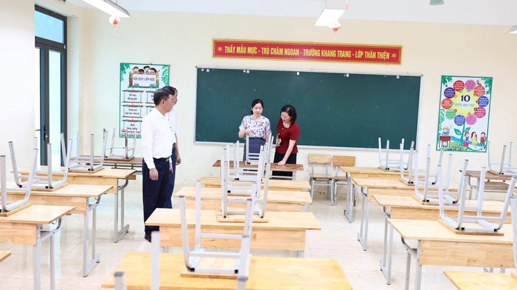 THẠCH THẤT KIỂM TRA CÔNG TÁC CHUẨN BỊ KỲ THI TỐT NGHIỆP THPT NĂM 2026- Ảnh 4.