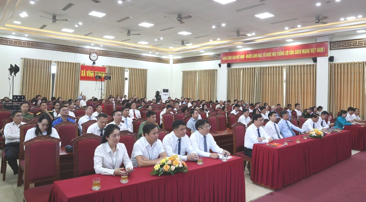 XÃ VĨNH THANH SƠ KẾT 01 NĂM THỰC HIỆN MÔ HÌNH CHÍNH QUYỀN ĐỊA PHƯƠNG 02 CẤP, PHÁT ĐỘNG THI ĐUA GIAI ĐOẠN 2026 - 2030- Ảnh 2.