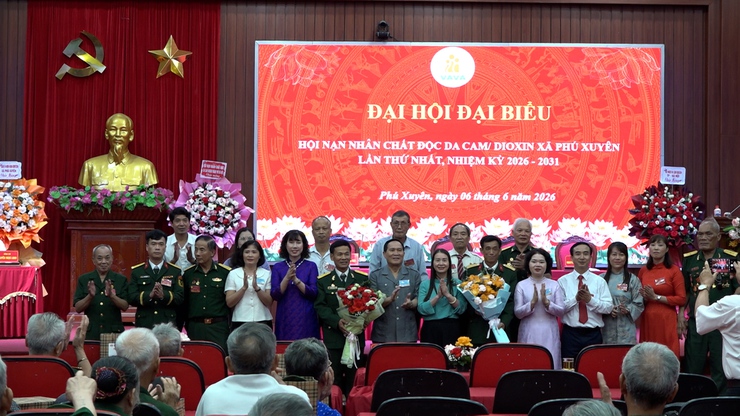 ĐẠI HỘI ĐẠI BIỂU HỘI NẠN NHÂN CHẤT ĐỘC DA CAM/DIOXIN XÃ PHÚ XUYÊN LẦN THỨ I, NHIỆM KỲ 2026 - 2031 THÀNH CÔNG TỐT ĐẸP- Ảnh 11.