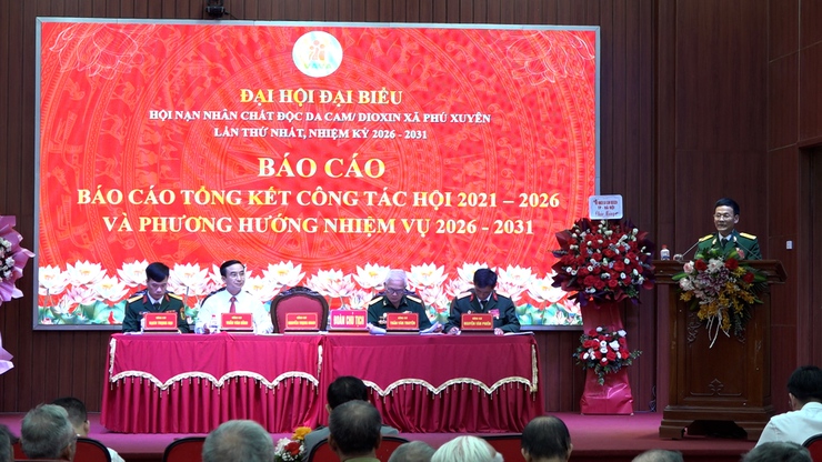 ĐẠI HỘI ĐẠI BIỂU HỘI NẠN NHÂN CHẤT ĐỘC DA CAM/DIOXIN XÃ PHÚ XUYÊN LẦN THỨ I, NHIỆM KỲ 2026 - 2031 THÀNH CÔNG TỐT ĐẸP- Ảnh 9.