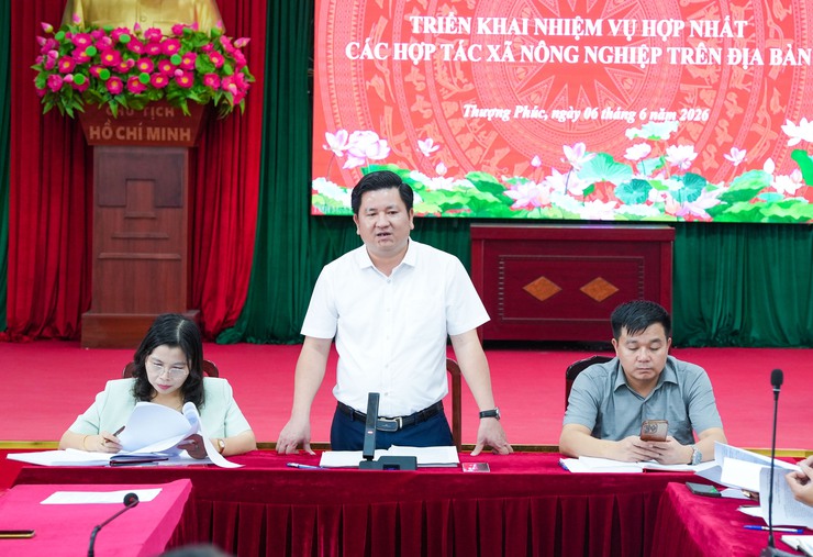 Xã Thượng Phúc triển khai công tác hợp nhất các Hợp tác xã nông nghiệp trên địa bàn- Ảnh 8.