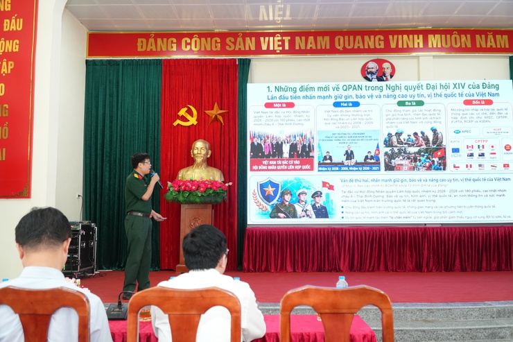 Thí sinh xã Chuyên Mỹ xuất sắc giành giải ba vòng sơ khảo Hội thi Báo cáo viên, Tuyên truyền viên giỏi cấp Thành phố năm 2026. - Ảnh 5.