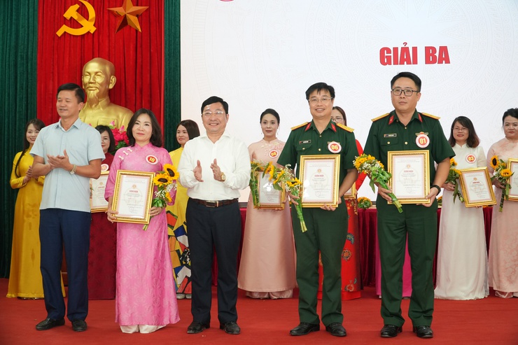 Thí sinh xã Chuyên Mỹ xuất sắc giành giải ba vòng sơ khảo Hội thi Báo cáo viên, Tuyên truyền viên giỏi cấp Thành phố năm 2026. - Ảnh 7.
