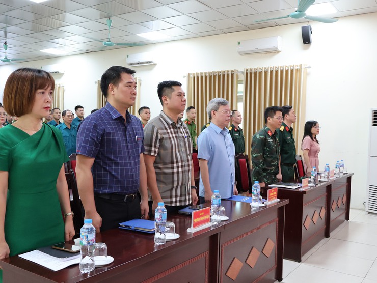 Phường Thanh Xuân khai mạc huấn luyện đội xung kích phòng, chống thiên tai và tìm kiếm cứu nạn năm 2026- Ảnh 1.