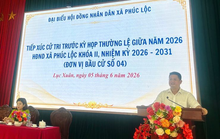 Đại biểu HĐND xã Phúc Lộc tiếp tục cử tri trước Kỳ họp thường lệ giữa năm 2026 – Đơn vị bầu cử số 4- Ảnh 5.