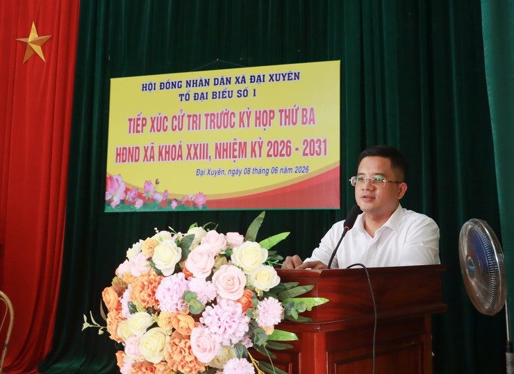 Tổ đại biểu số 1 tiếp xúc cử tri trước kỳ họp thứ ba HĐND xã khóa XXIII,Nhiệm kỳ 2026 - 2031- Ảnh 2.