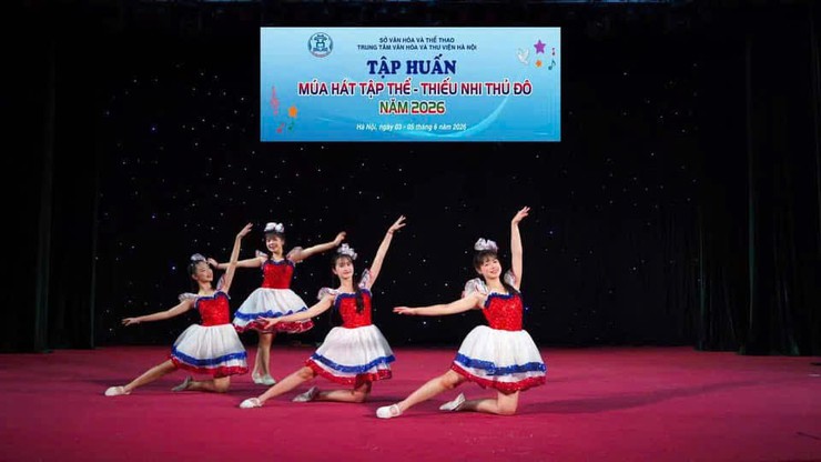 Tập huấn múa hát tập thể thiếu nhi Thủ đô năm 2026- Ảnh 1.