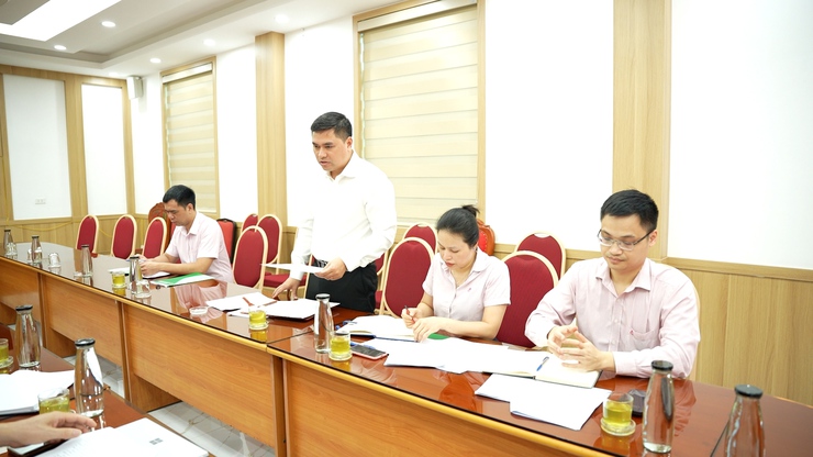 Ban đại diện Hội đồng quản trị Ngân hàng Chính sách xã hội (NHCSXH) xã Dương Hoà tổ chức Phiên họp thứ nhất- Ảnh 2.