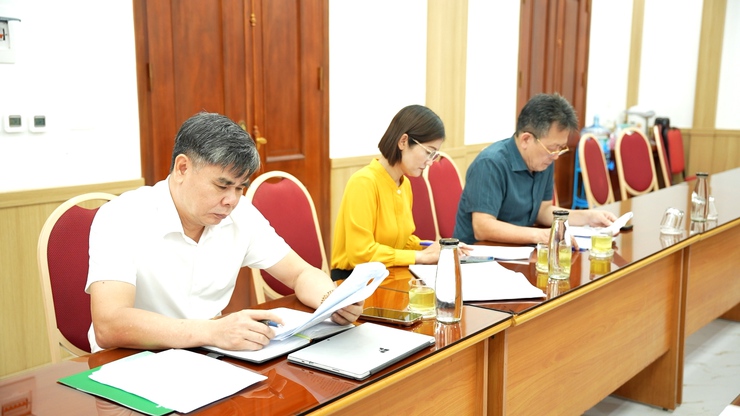 Ban đại diện Hội đồng quản trị Ngân hàng Chính sách xã hội (NHCSXH) xã Dương Hoà tổ chức Phiên họp thứ nhất- Ảnh 3.