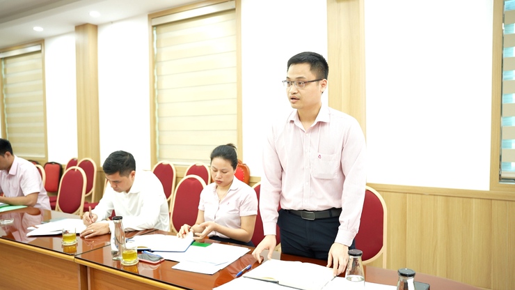 Ban đại diện Hội đồng quản trị Ngân hàng Chính sách xã hội (NHCSXH) xã Dương Hoà tổ chức Phiên họp thứ nhất- Ảnh 10.