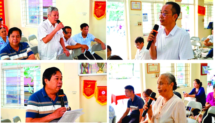 Tổ đại biểu số 5 HĐND phường Từ Liêm tiếp xúc cử tri trước kỳ họp thứ Hai HĐND phường nhiệm kỳ 2026 - 2031- Ảnh 3.
