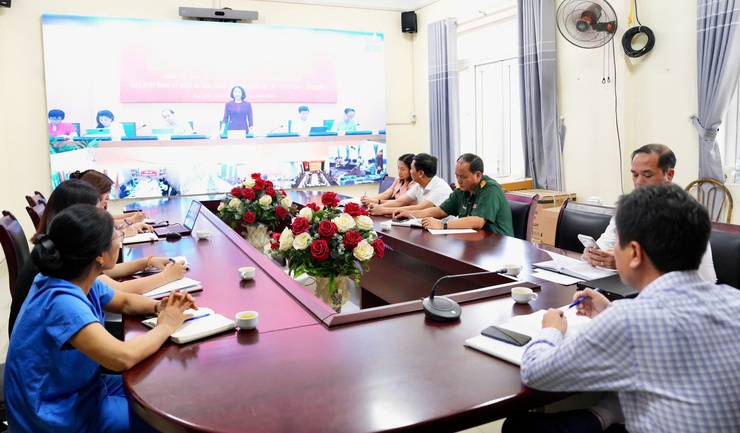 Sơn Đồng dự hội nghị trực tuyến triển khai các nhiệm vụ trọng tâm về y tế, chính sách người có công và đầu tư giáo dục- Ảnh 2.
