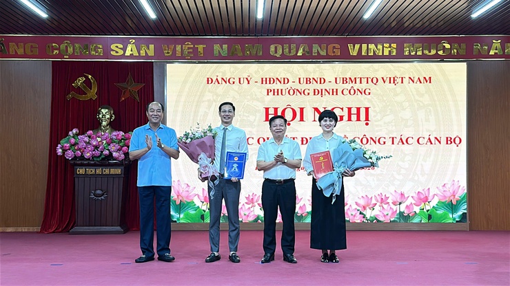 Cán bộ mới, nhiệm vụ mới: Định Công vững bước trong hành trình đổi mới- Ảnh 5.