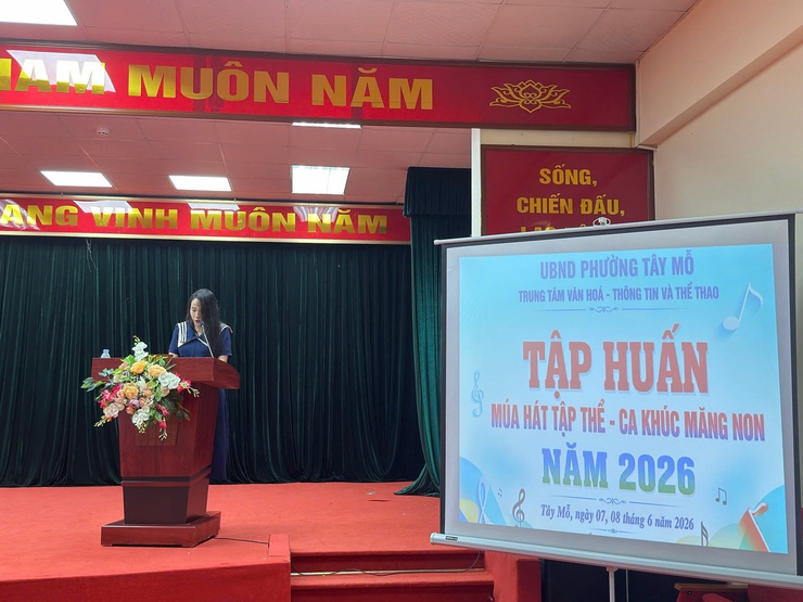 Tập huấn múa hát tập thể thiếu nhi Thủ đô năm 2026- Ảnh 3.