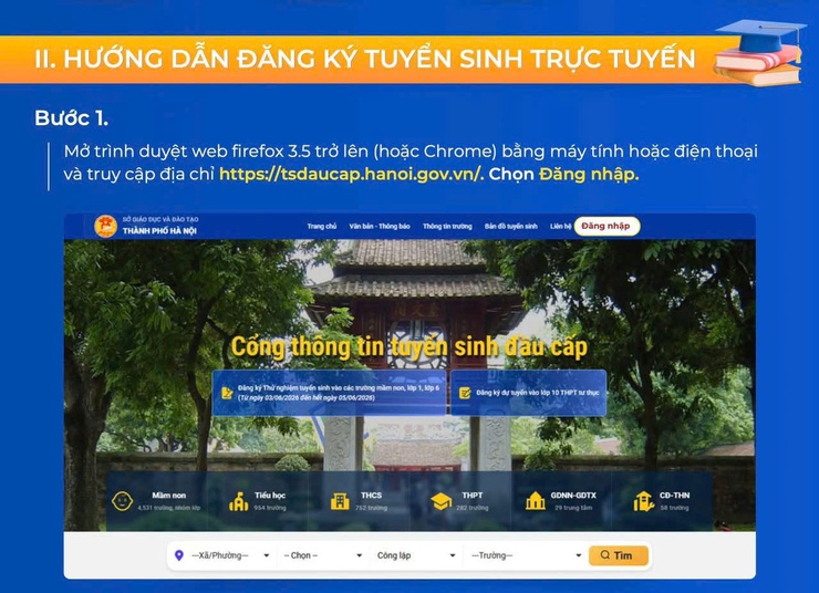 Hướng dẫn đăng ký tuyển sinh trực tuyến năm học 2026-2027- Ảnh 3.